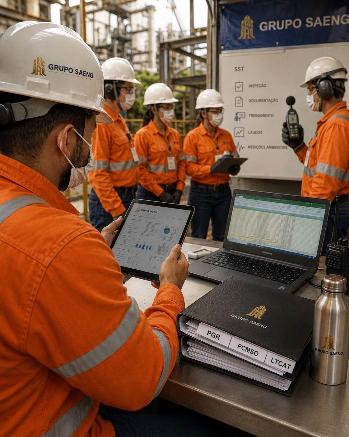 Soluções de SST e laudos técnicos Grupo SAENG