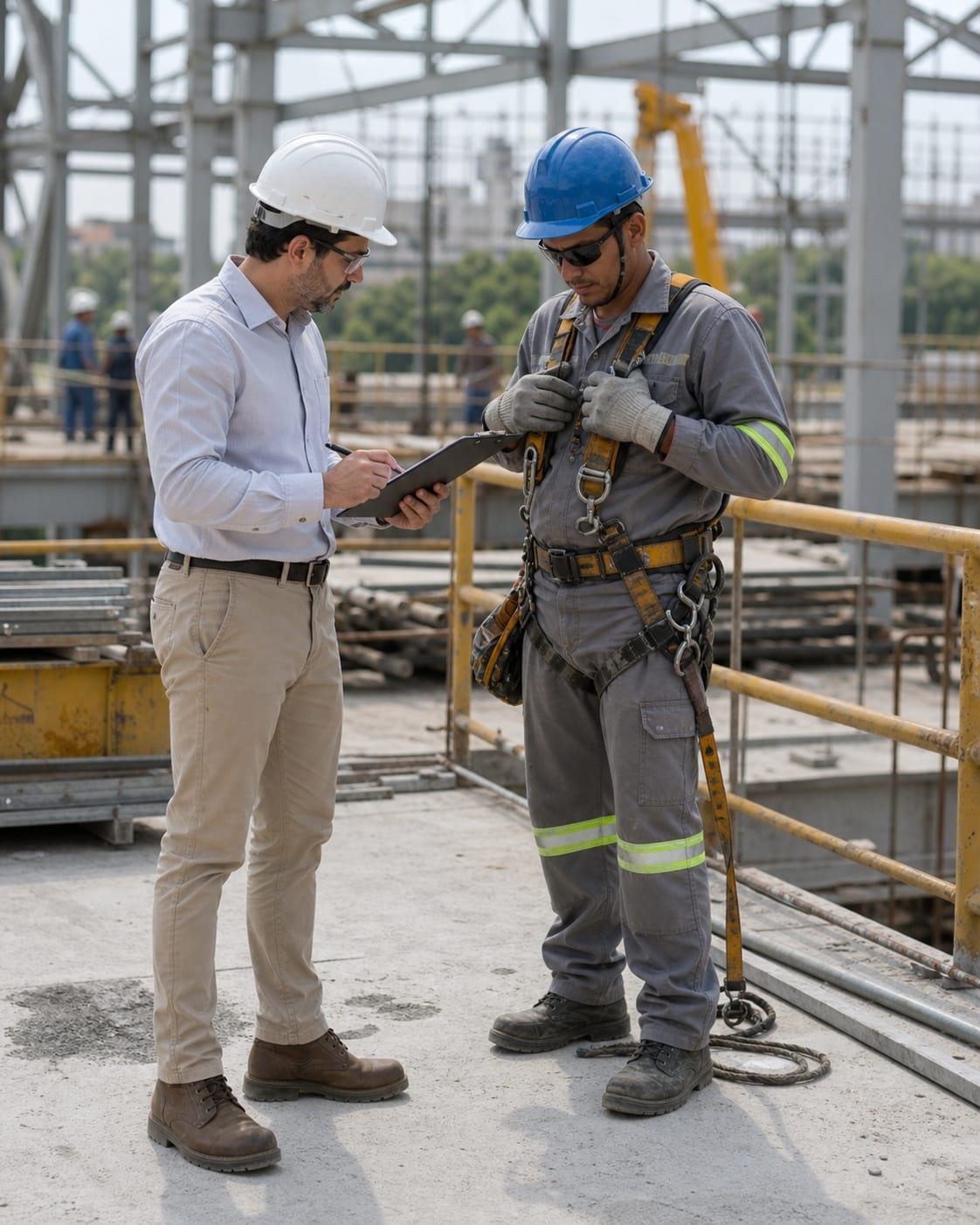 Inspeção técnica em altura Grupo SAENG